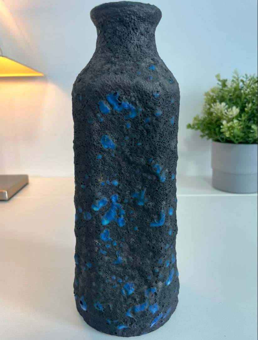 ヴィンテージフラワーベース　花瓶　西ドイツ　Fat Lava ミッドセンチュリー