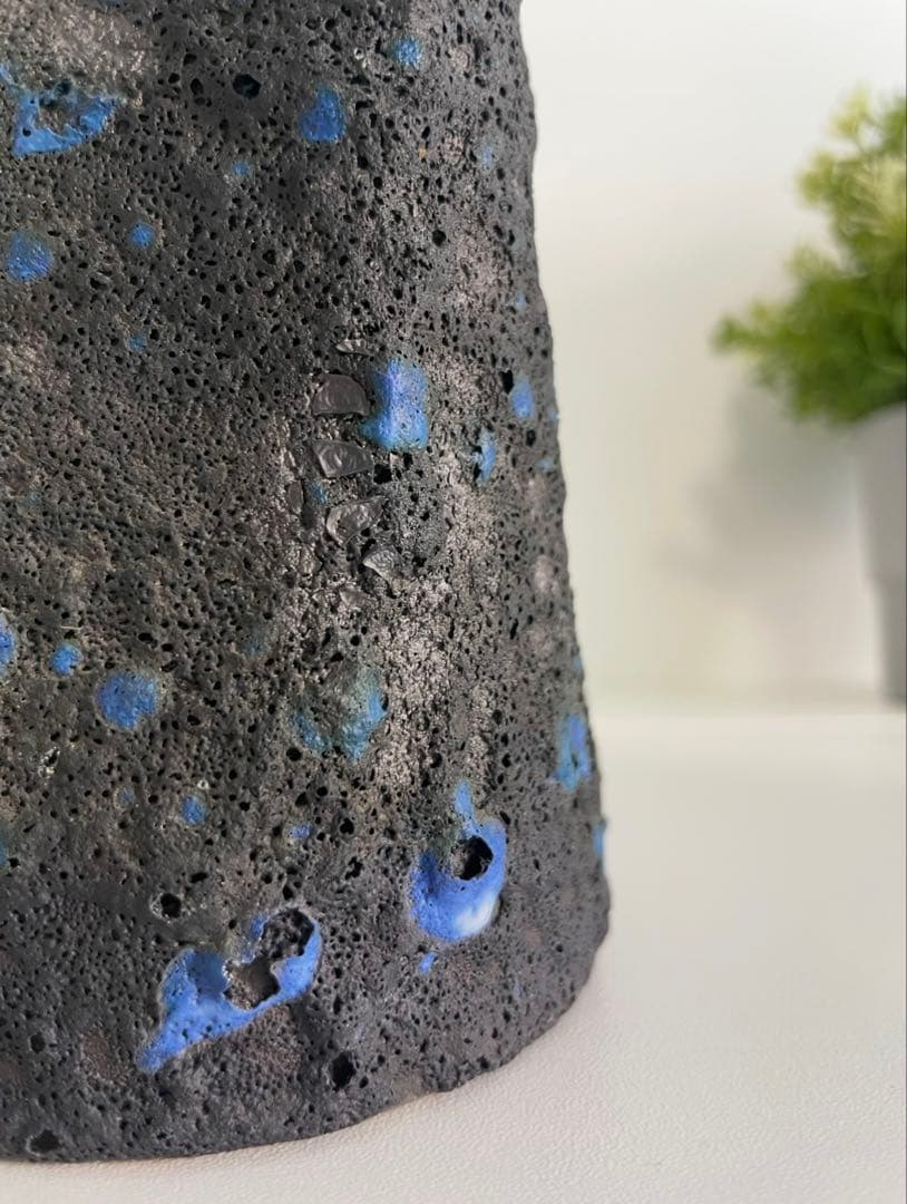 ヴィンテージフラワーベース　花瓶　西ドイツ　Fat Lava ミッドセンチュリー