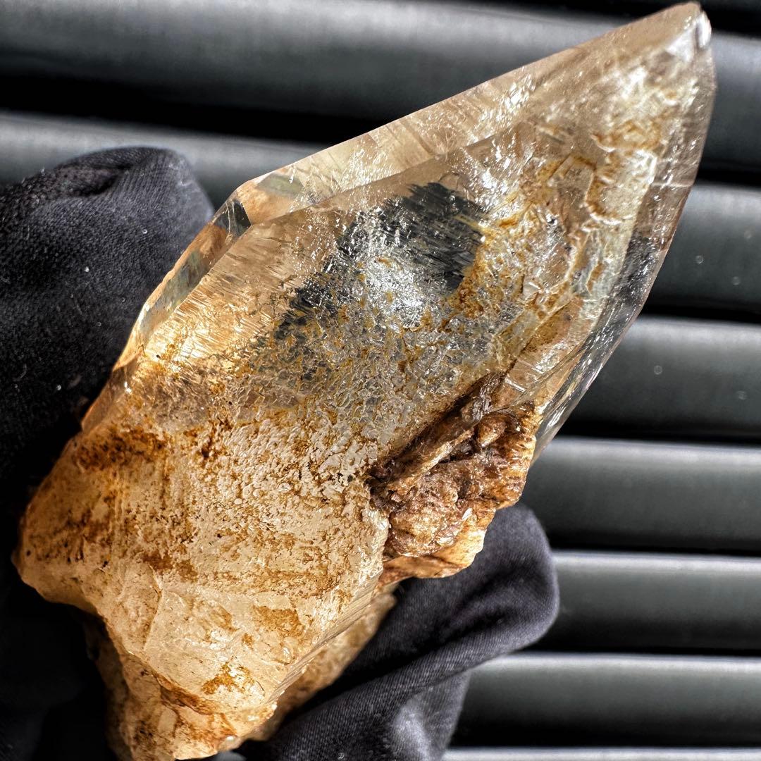 高透明度❗️レインボー☆コロンビアレムリアンシード クリスタル 雲母共生A1556