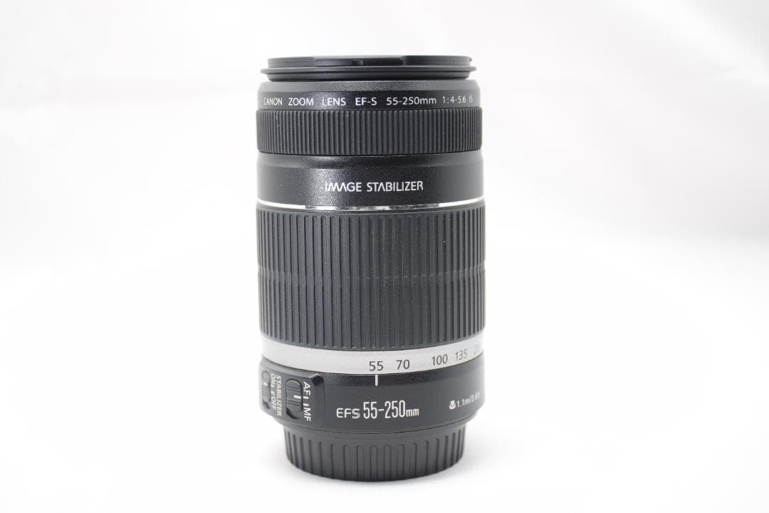 手ぶれ補正 CanonEF-S 55-250mm F4-5.6 IS 望遠レンズ