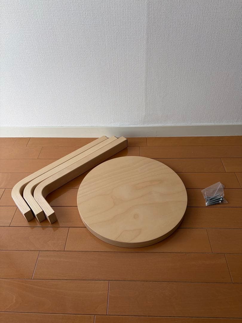 Artek アルテック スツール 60 3本脚 ／ナチュラルバーチ 保証書付き