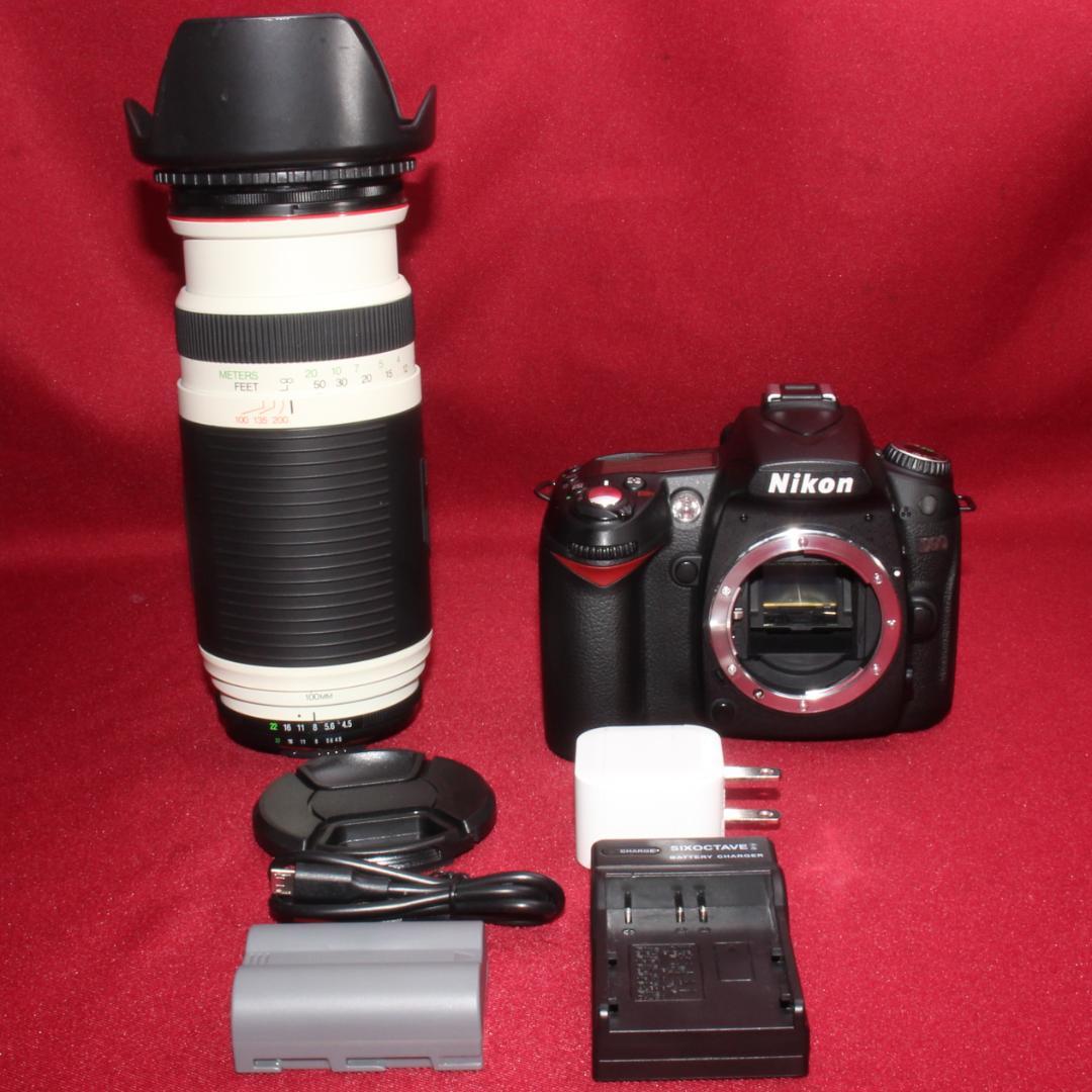 ❤️スマホ転送セット付き❤️Nikon D90 超絶望遠400mmレンズセット