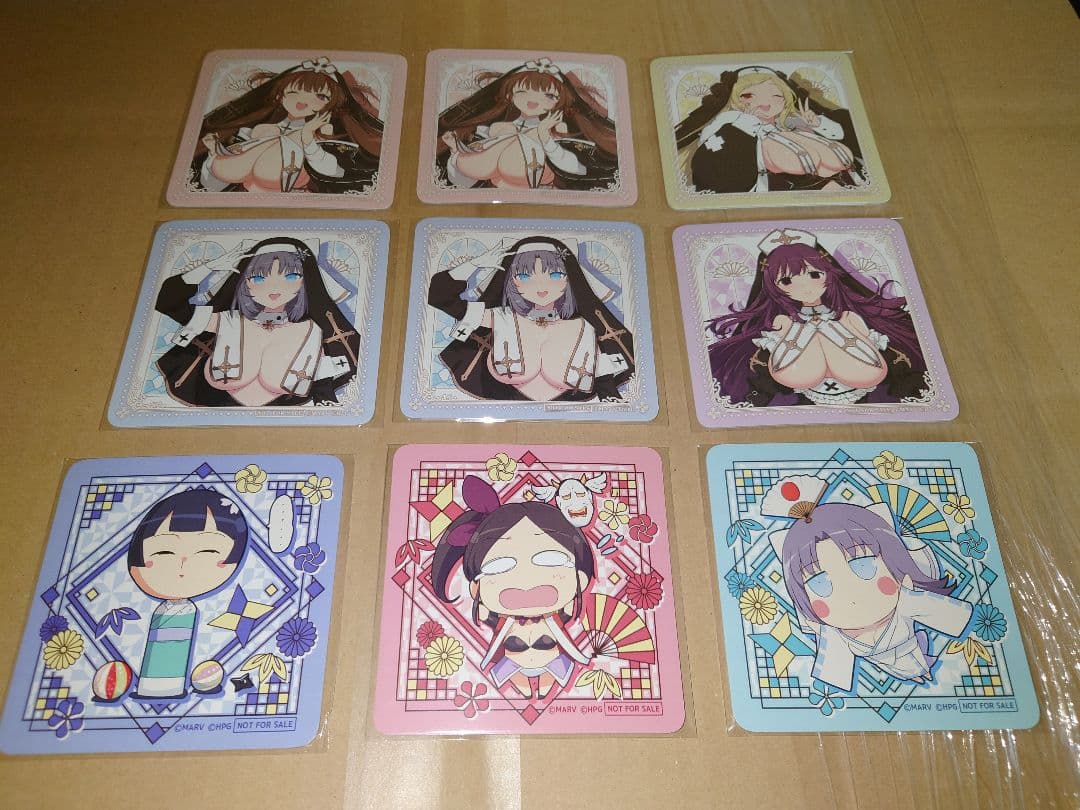 閃乱カグラ 爆乳ハイパーWEBくじ ラスト賞 特大アクリルスタンド 鴇 他多数