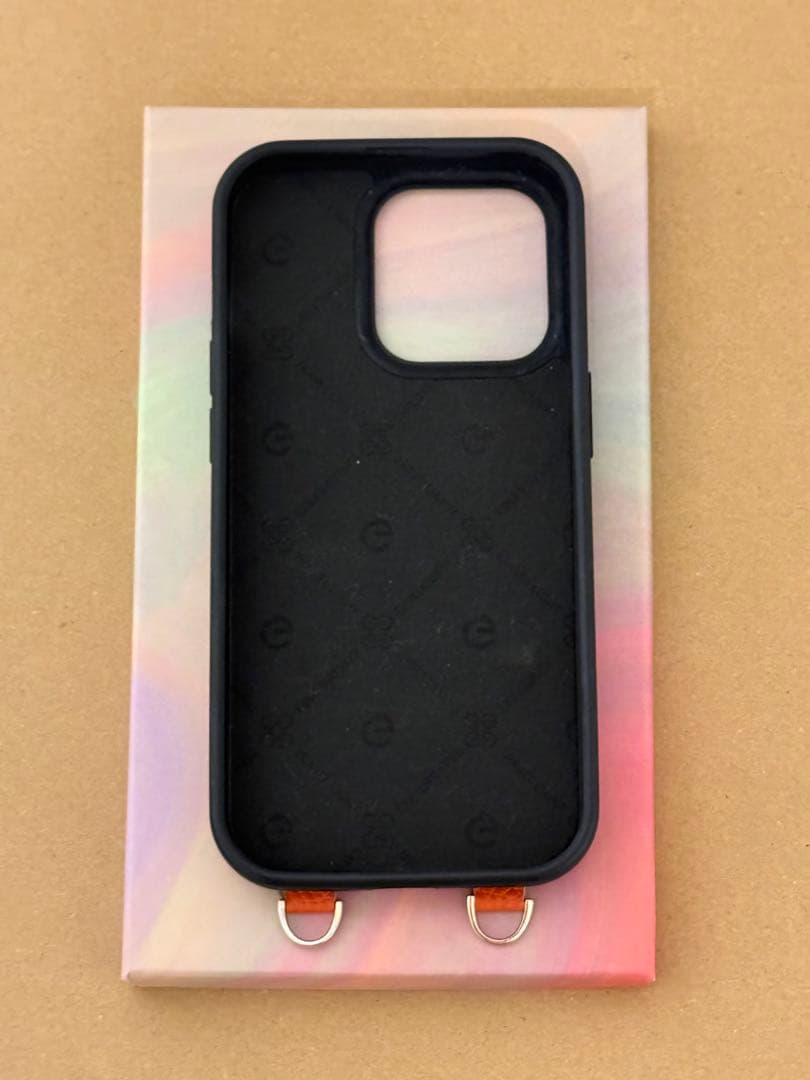 CUSTYPE オレンジ iPhone14 Proケース 5点セット