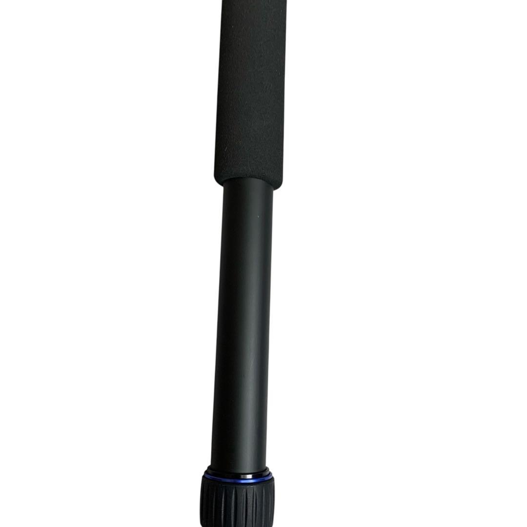 MOMAN ポータブルアルミカメラ一脚伸縮式トラベル一脚　三脚スタンドベース付①