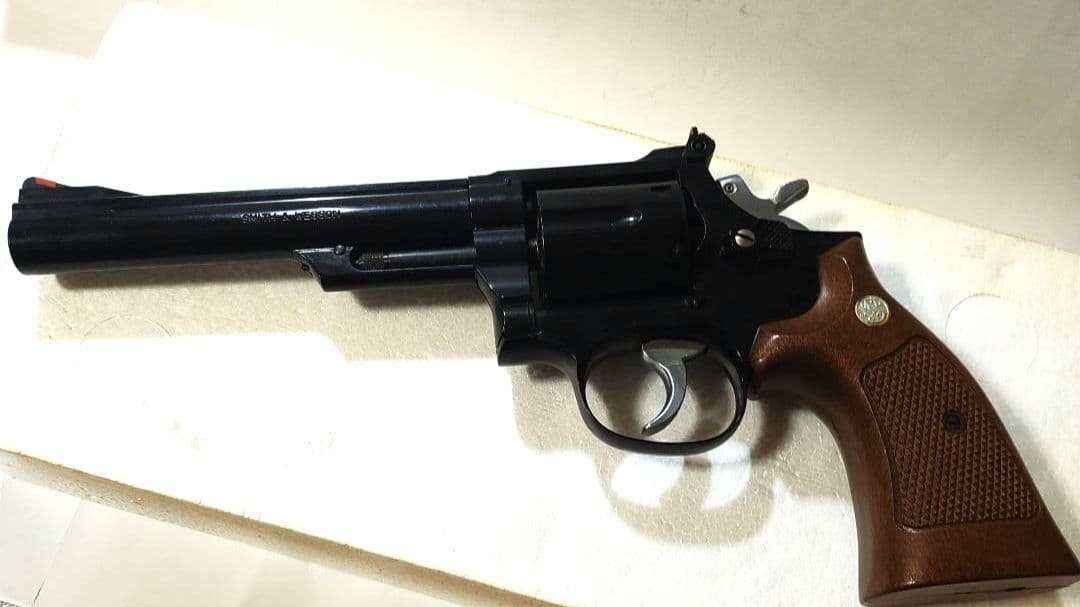 ご*ん様 S.&W M19 　6インチガスリボルバー