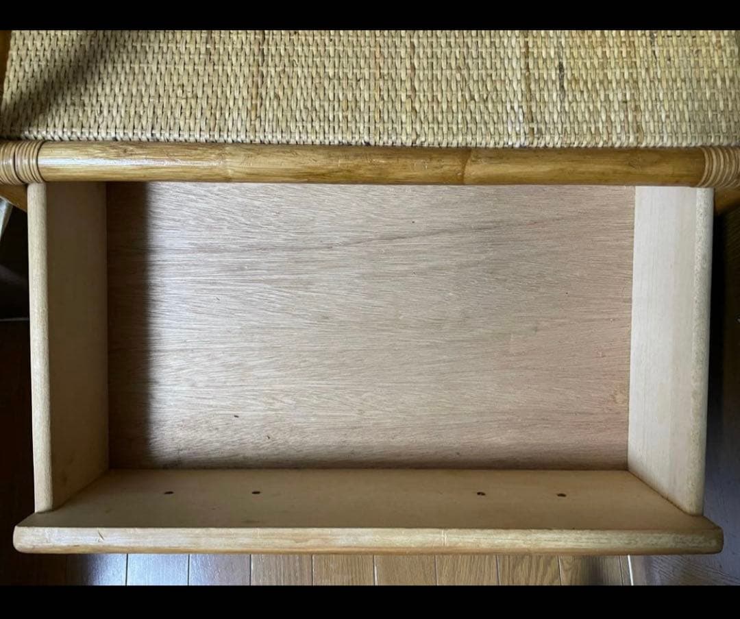 ラタン アーチ型 シェルフ 棚 インテリア アジアン 昭和レトロ 収納　ラック