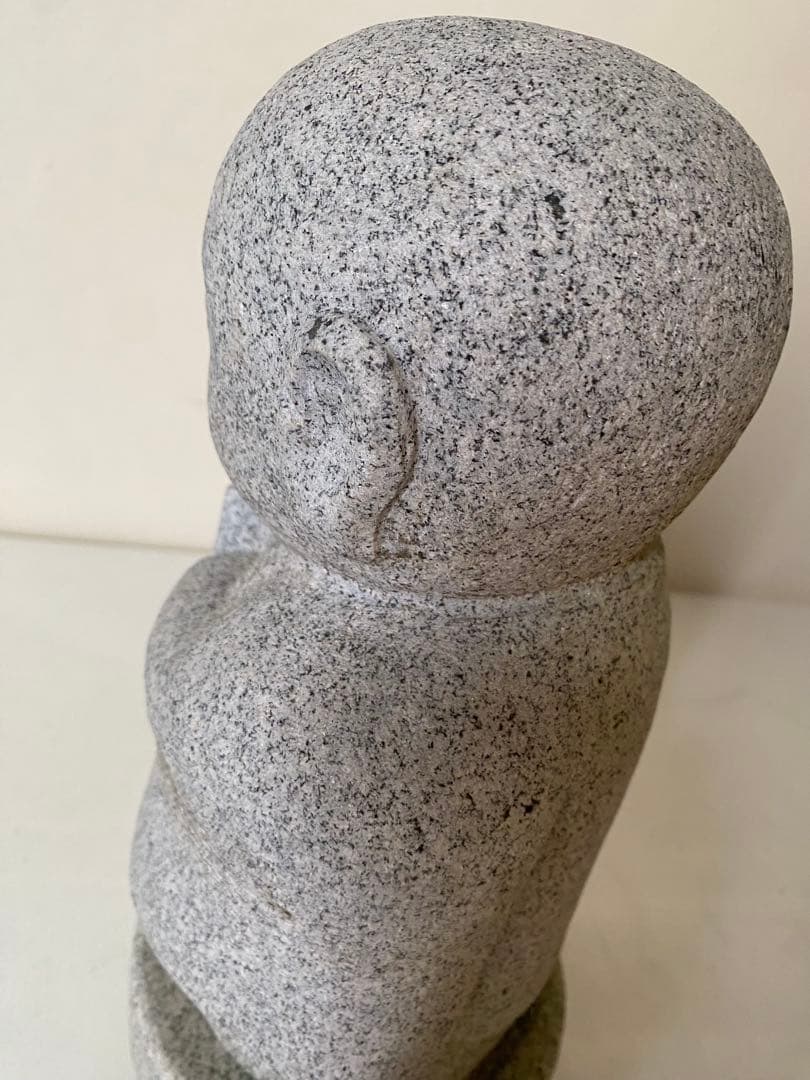 御影石　お地蔵さま　置物