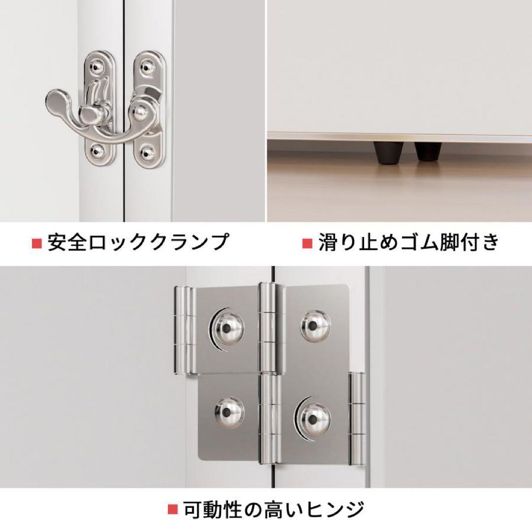 フィルムミラー 割れない鏡 折りたたみ 180度 360度展開 100cmx2枚