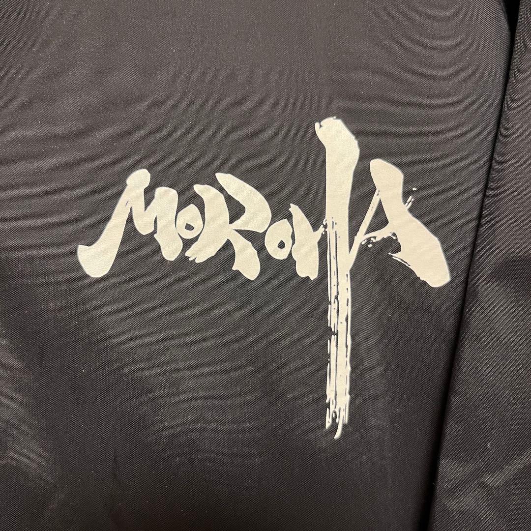 【MOROHA】 コーチジャケット ブラックバックプリント 激レア