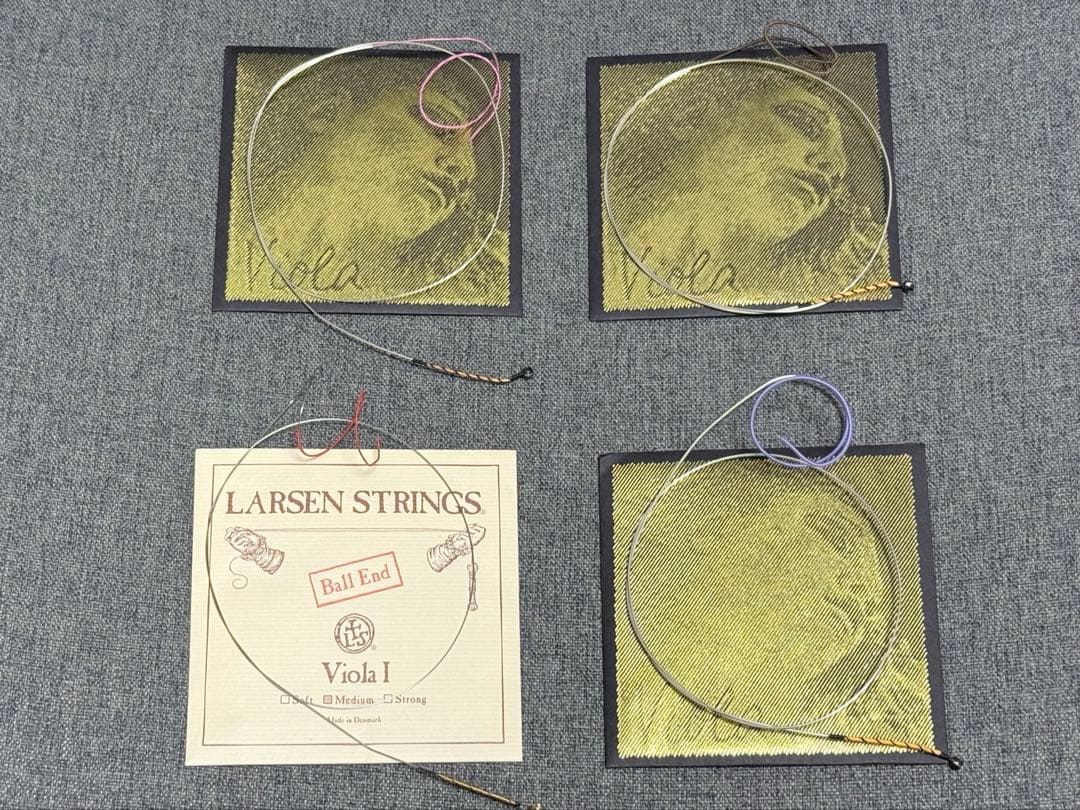 【ヴィオラ弦】エヴァピラッツィゴールド CGD +ラーセン A セット