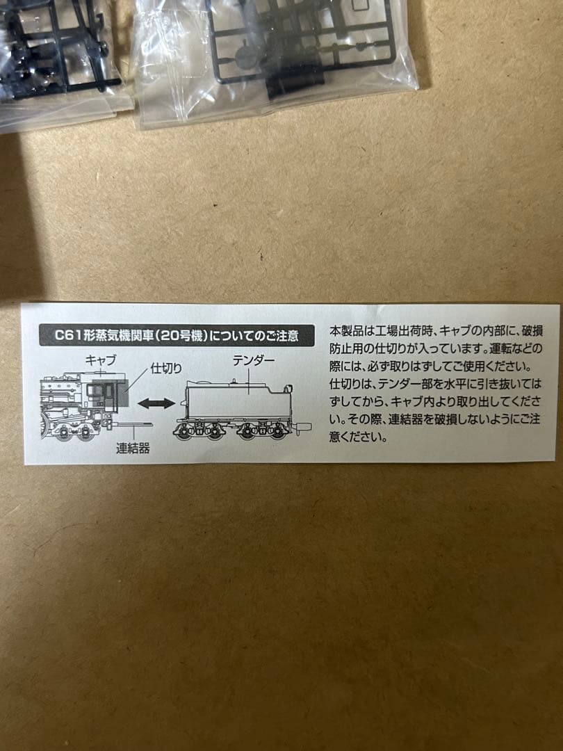 TOMIX 2006年 JR蒸気機関車 C61 20号機