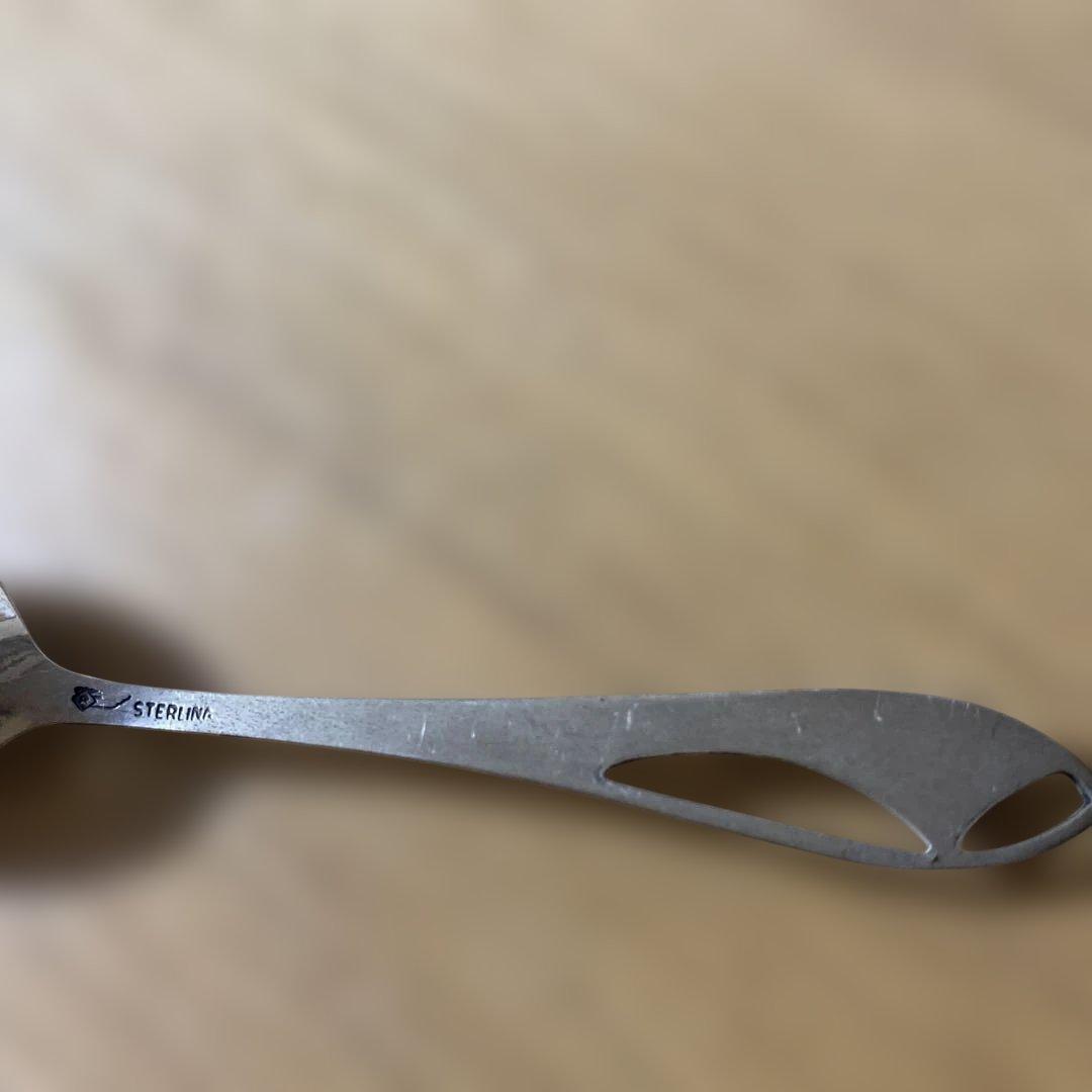 サンフランシスコゴールデンゲートブリッジ スプーン　銀製