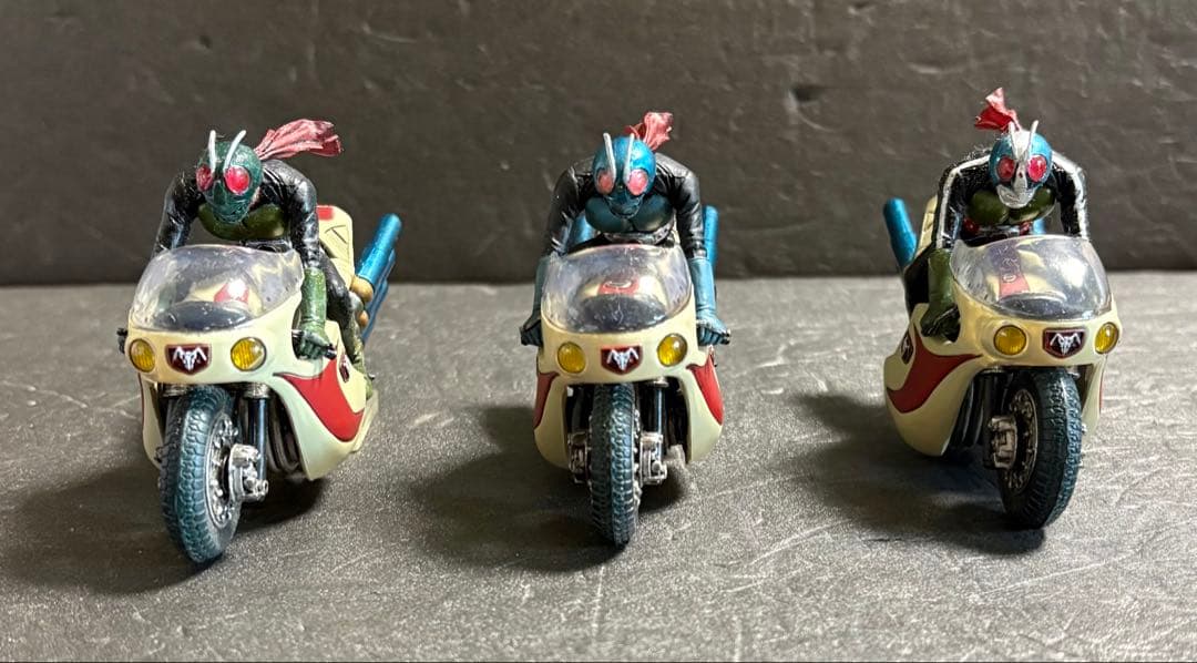 SIC 匠魂 仮面ライダー&サイクロン号など10セット売り、改造リペイント品含む