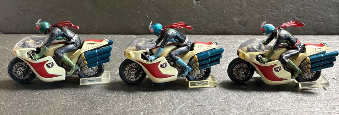 SIC 匠魂 仮面ライダー&サイクロン号など10セット売り、改造リペイント品含む