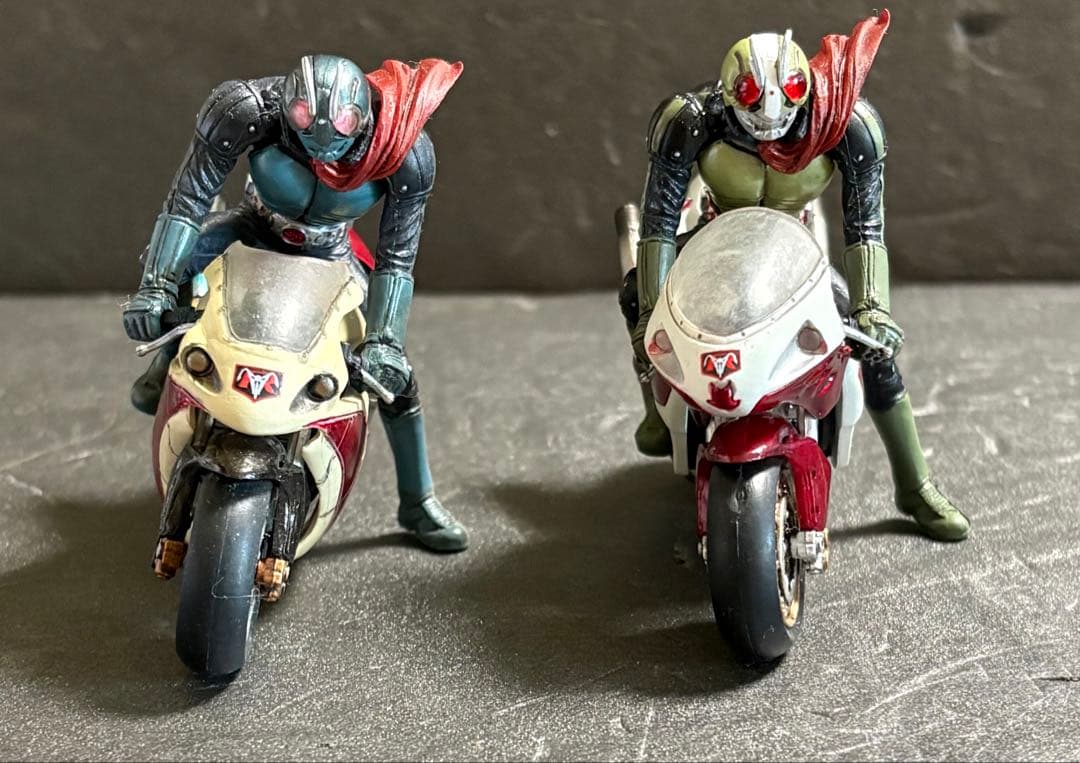 SIC 匠魂 仮面ライダー&サイクロン号など10セット売り、改造リペイント品含む