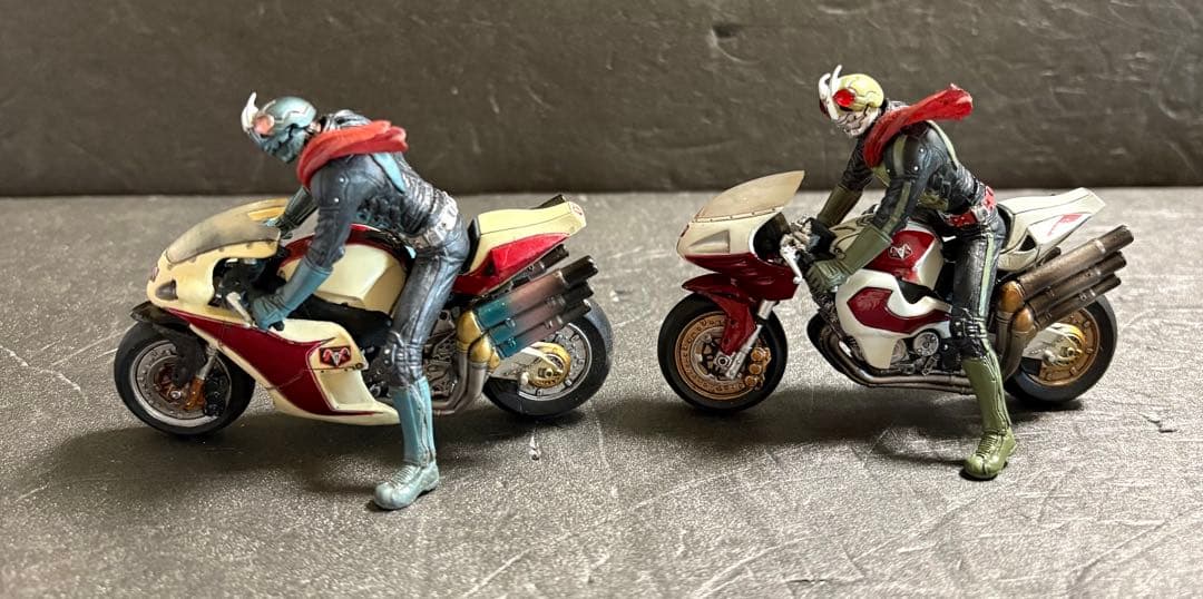 SIC 匠魂 仮面ライダー&サイクロン号など10セット売り、改造リペイント品含む