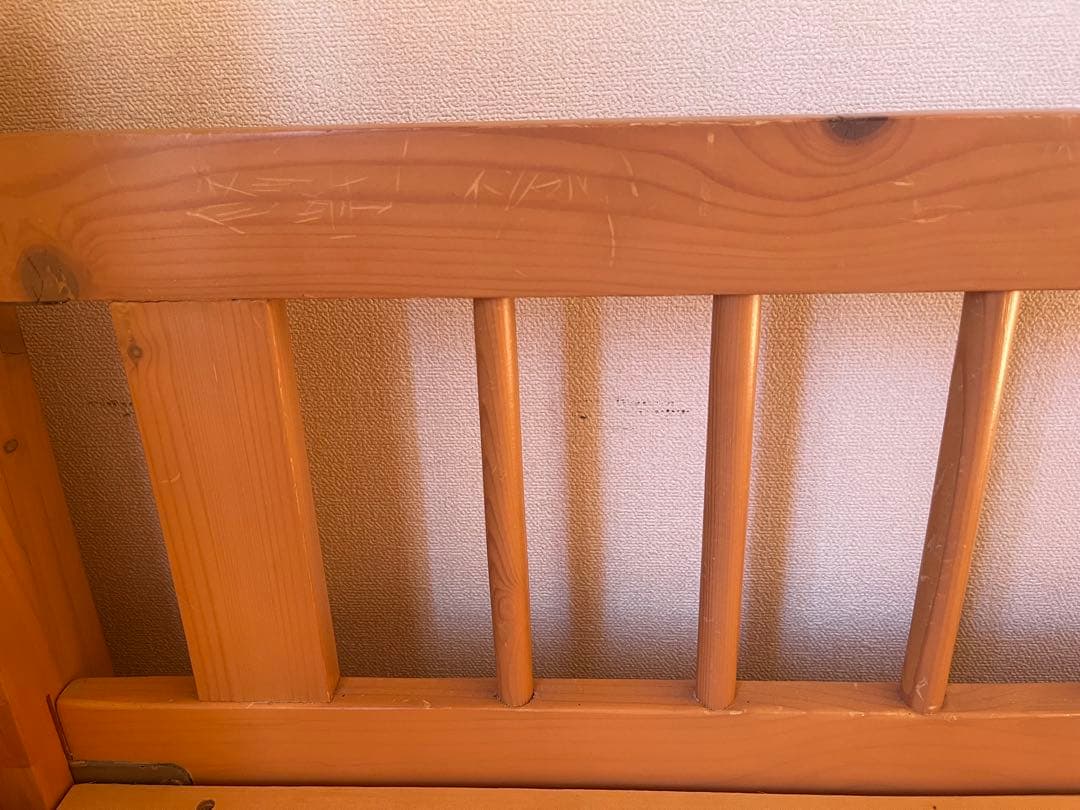 木製ロフトベッド階段付き子供用　千葉県引き取り限定