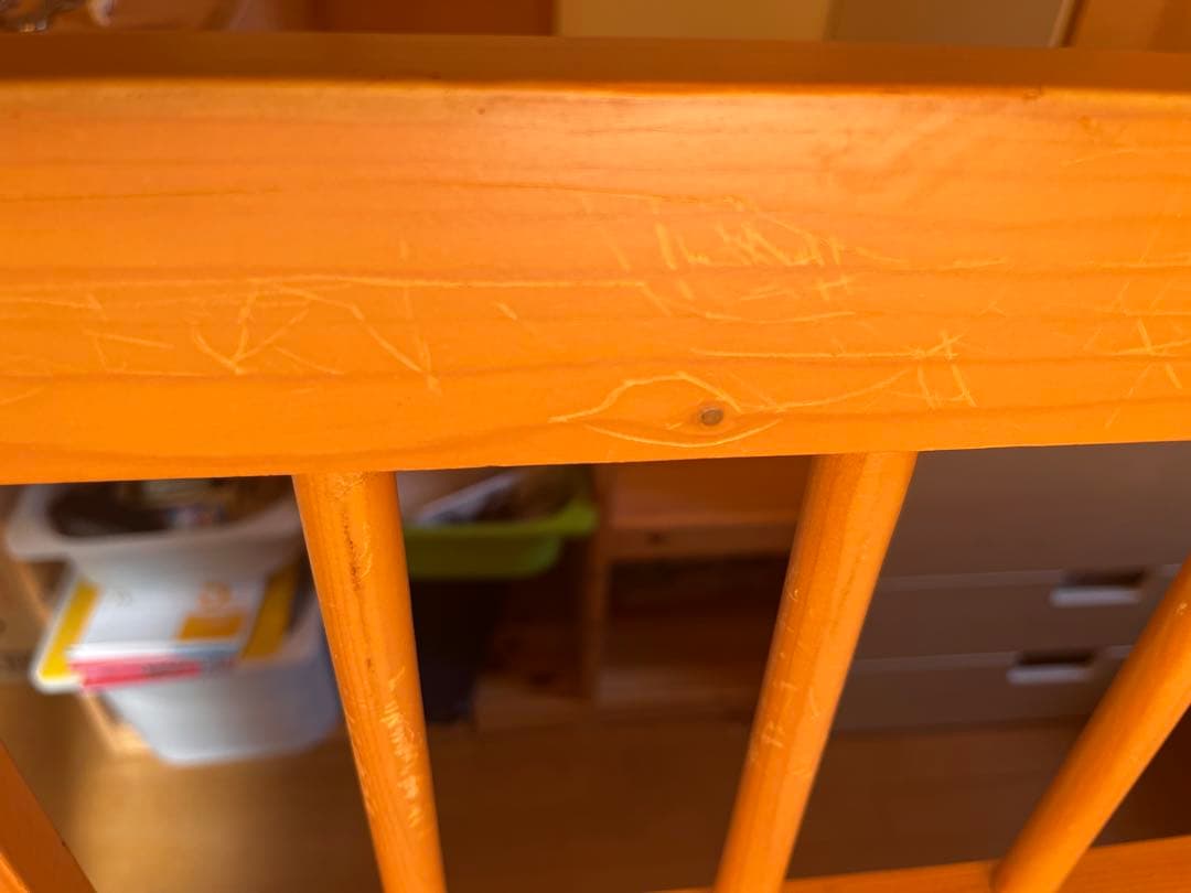 木製ロフトベッド階段付き子供用　千葉県引き取り限定