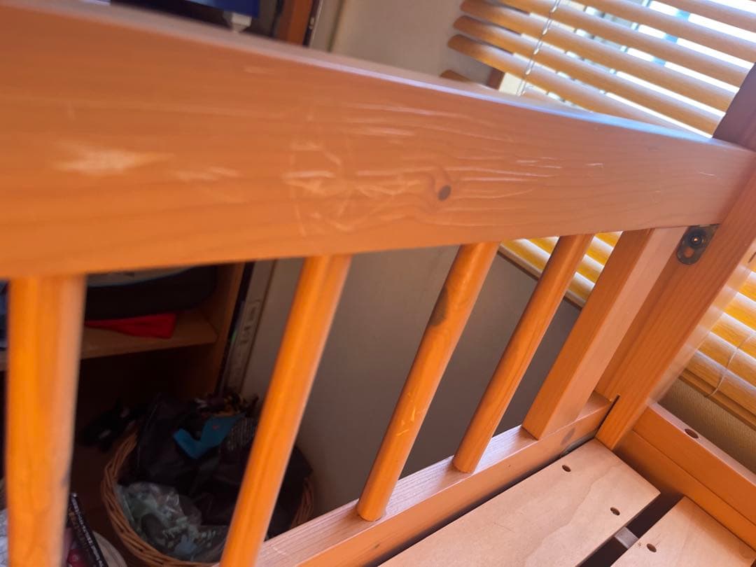 木製ロフトベッド階段付き子供用　千葉県引き取り限定