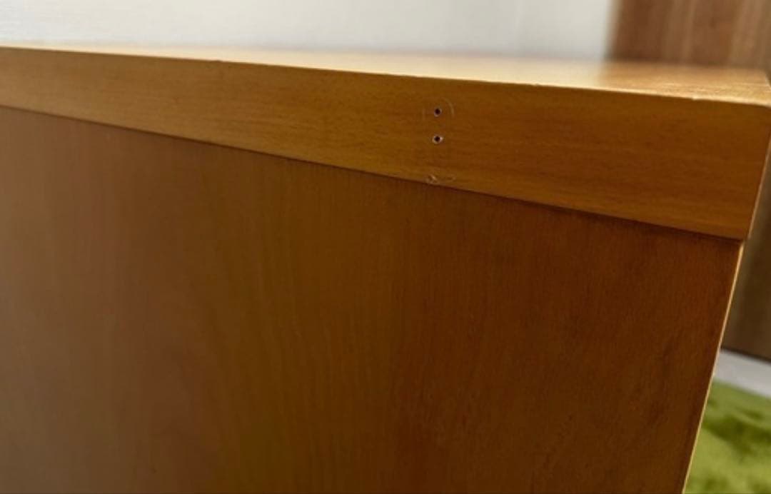 無印良品　ブナ材　デスク　コの字