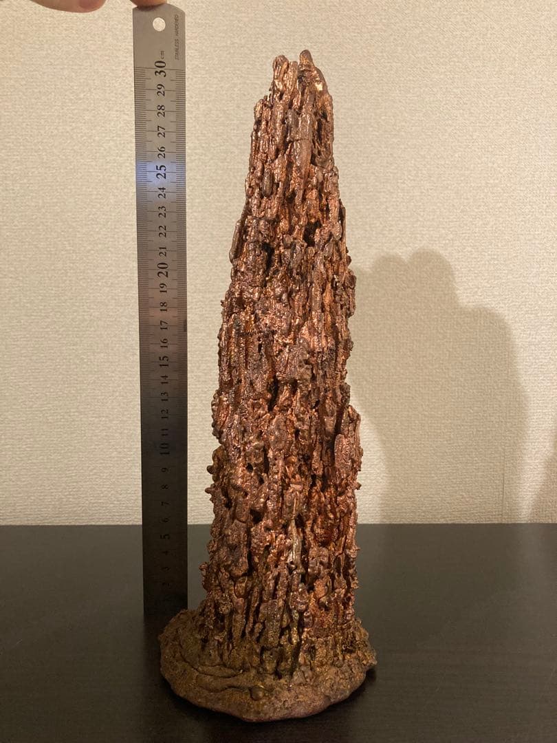 銅滴① 住友金属鉱山株式会社謹製　置物　含金銀銅製