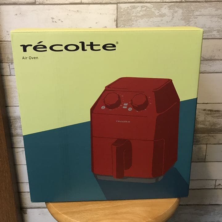★ 新品　recolte レコルト　エアーオーブン(Red)