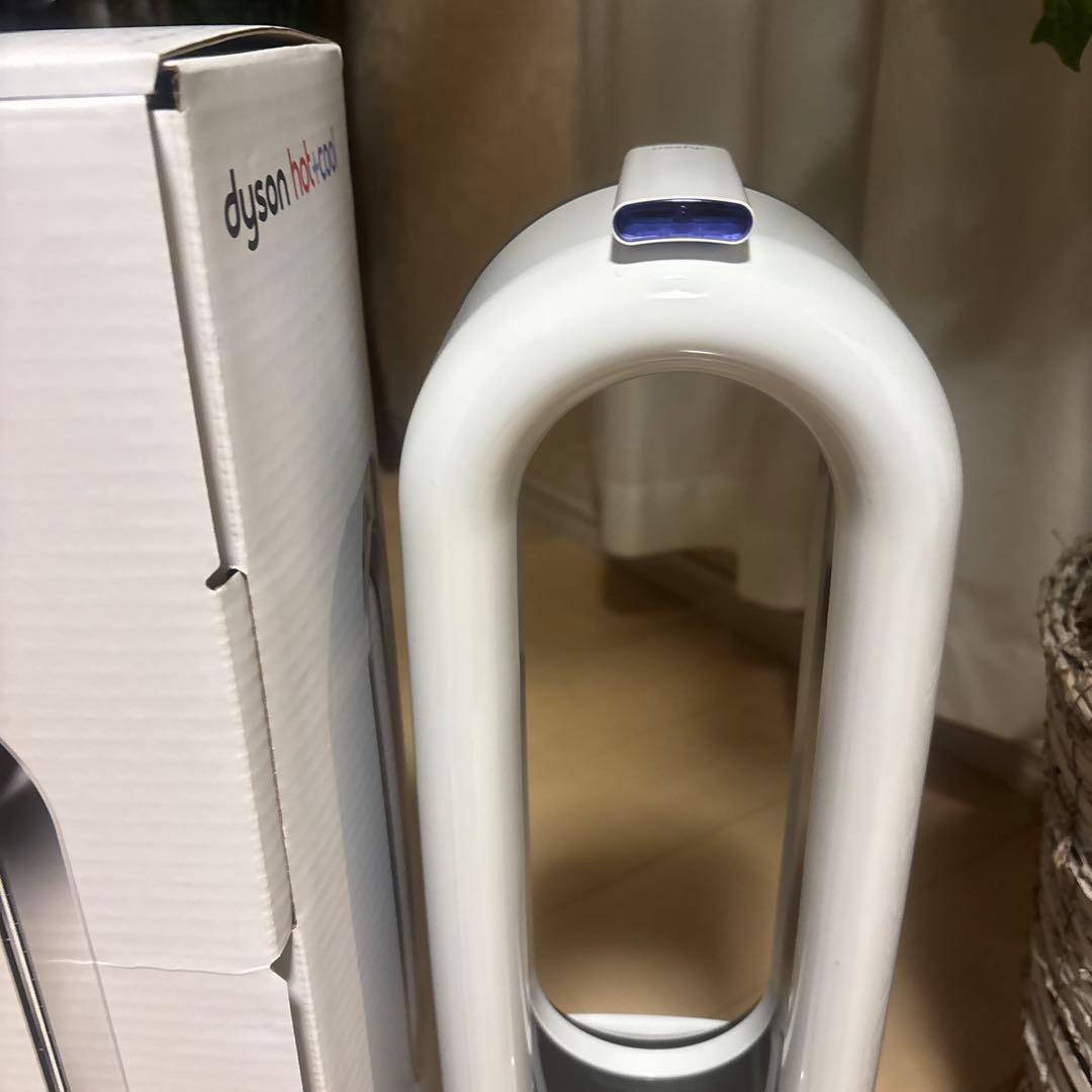 ほぼ未使用　dyson hot+cool 暖房兼扇風機　2025年　補償期間内