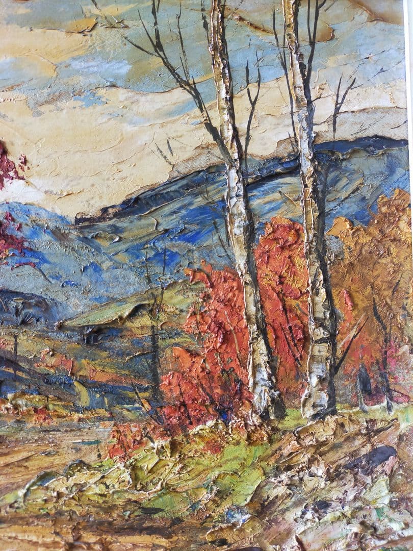 【海外画廊】カナダ  GALLERY 油彩風景画 ヴィンテージ