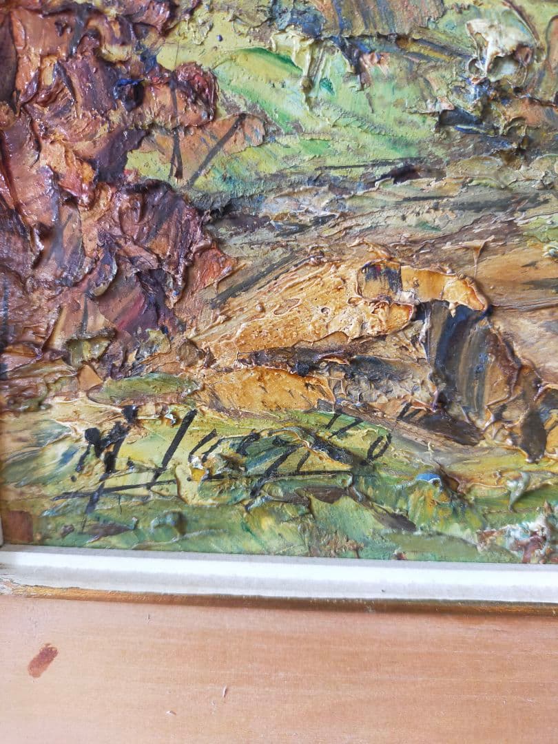 【海外画廊】カナダ  GALLERY 油彩風景画 ヴィンテージ