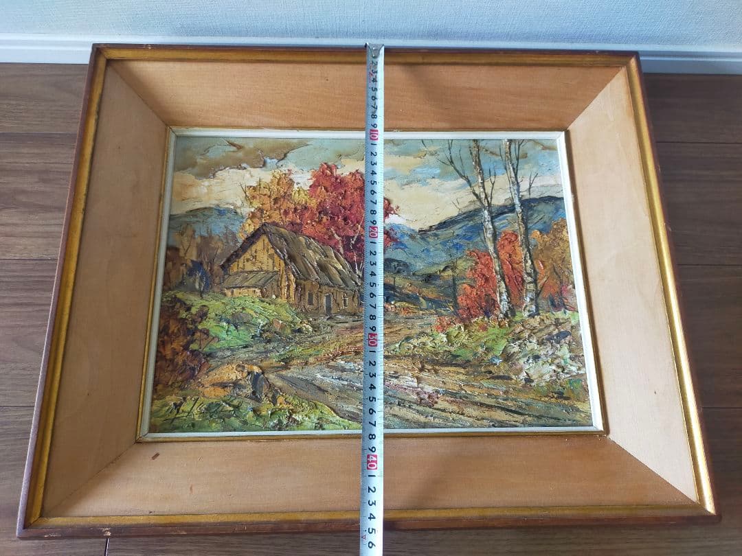 【海外画廊】カナダ  GALLERY 油彩風景画 ヴィンテージ