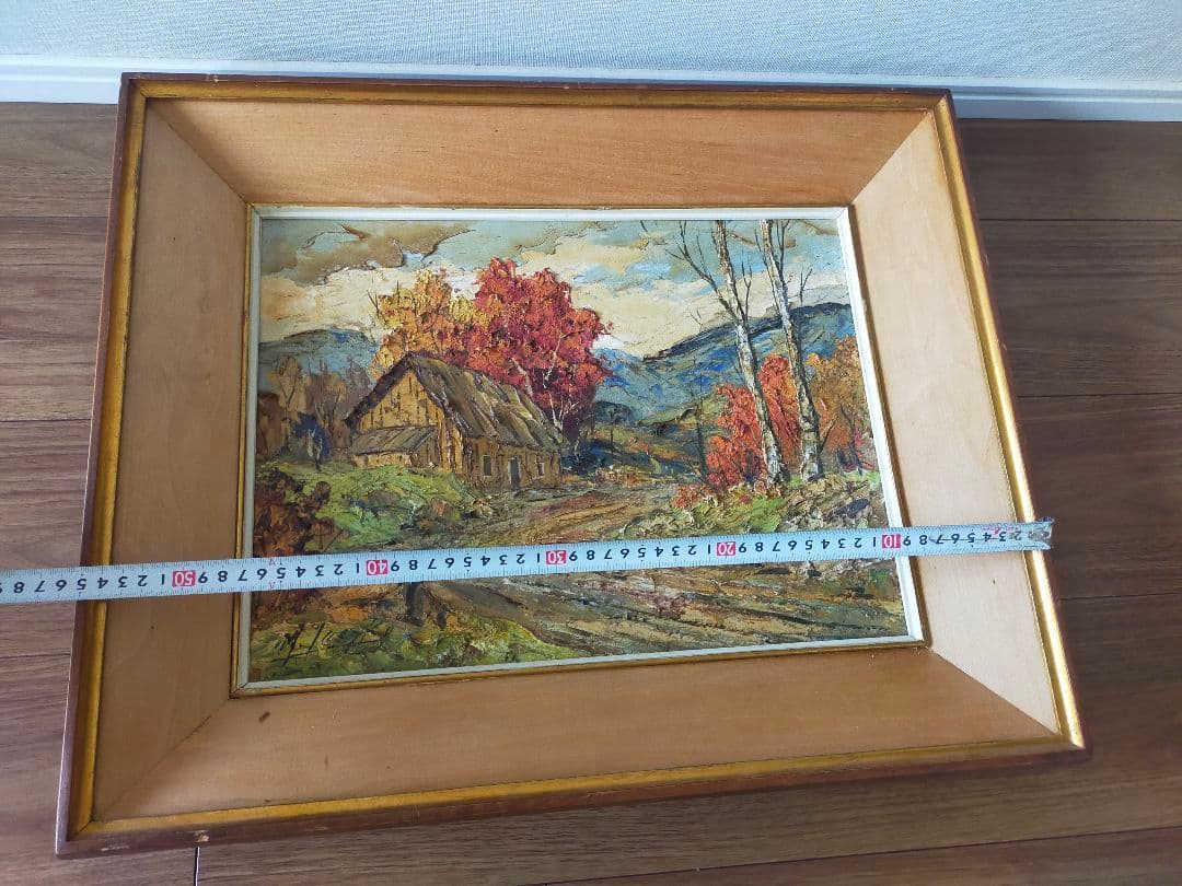 【海外画廊】カナダ  GALLERY 油彩風景画 ヴィンテージ