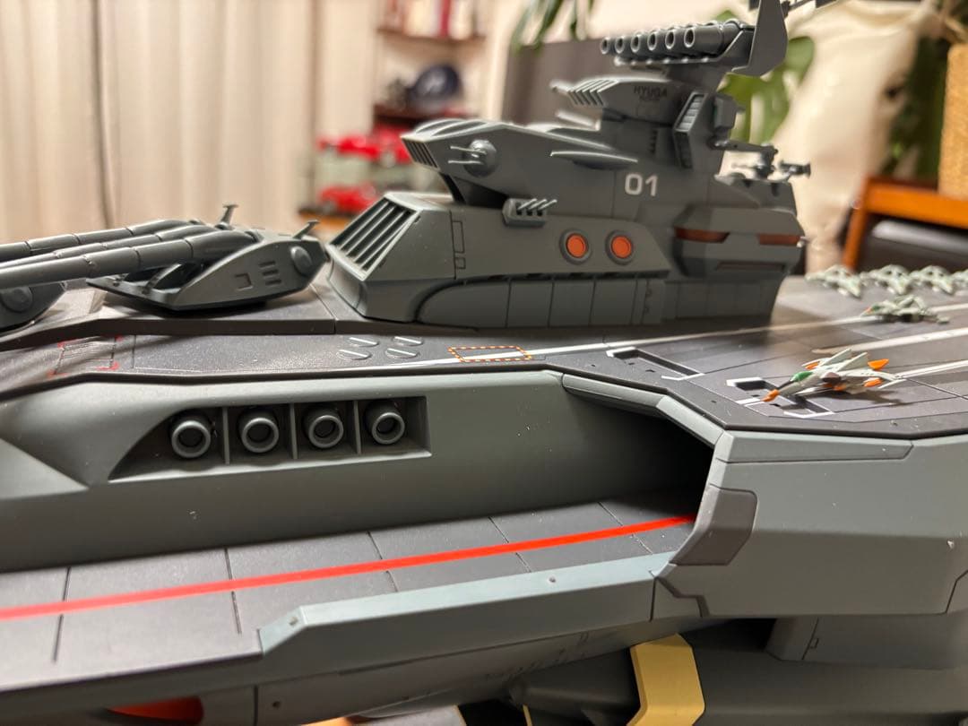 【宇宙戦艦2205】Hachette 1/350 戦闘空母〈日向〉