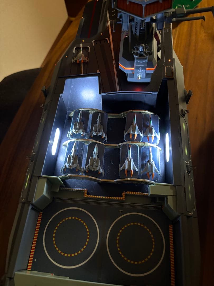 【宇宙戦艦2205】Hachette 1/350 戦闘空母〈日向〉