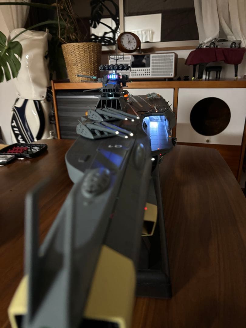 【宇宙戦艦2205】Hachette 1/350 戦闘空母〈日向〉