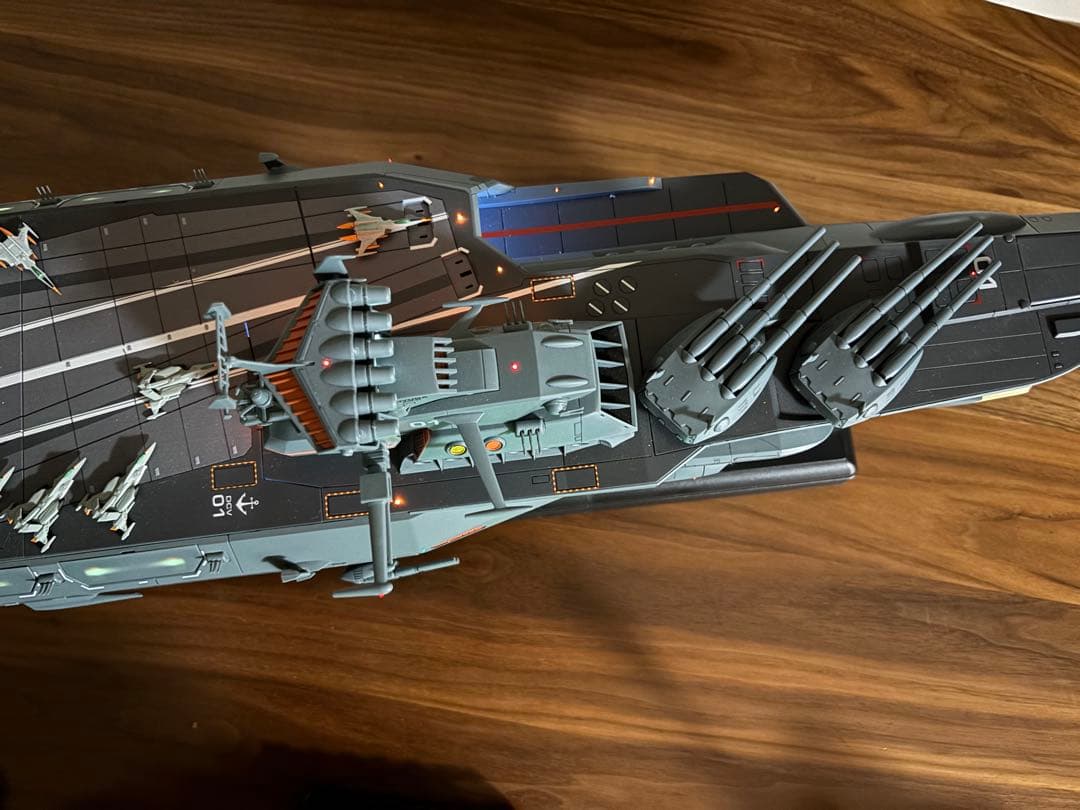 【宇宙戦艦2205】Hachette 1/350 戦闘空母〈日向〉