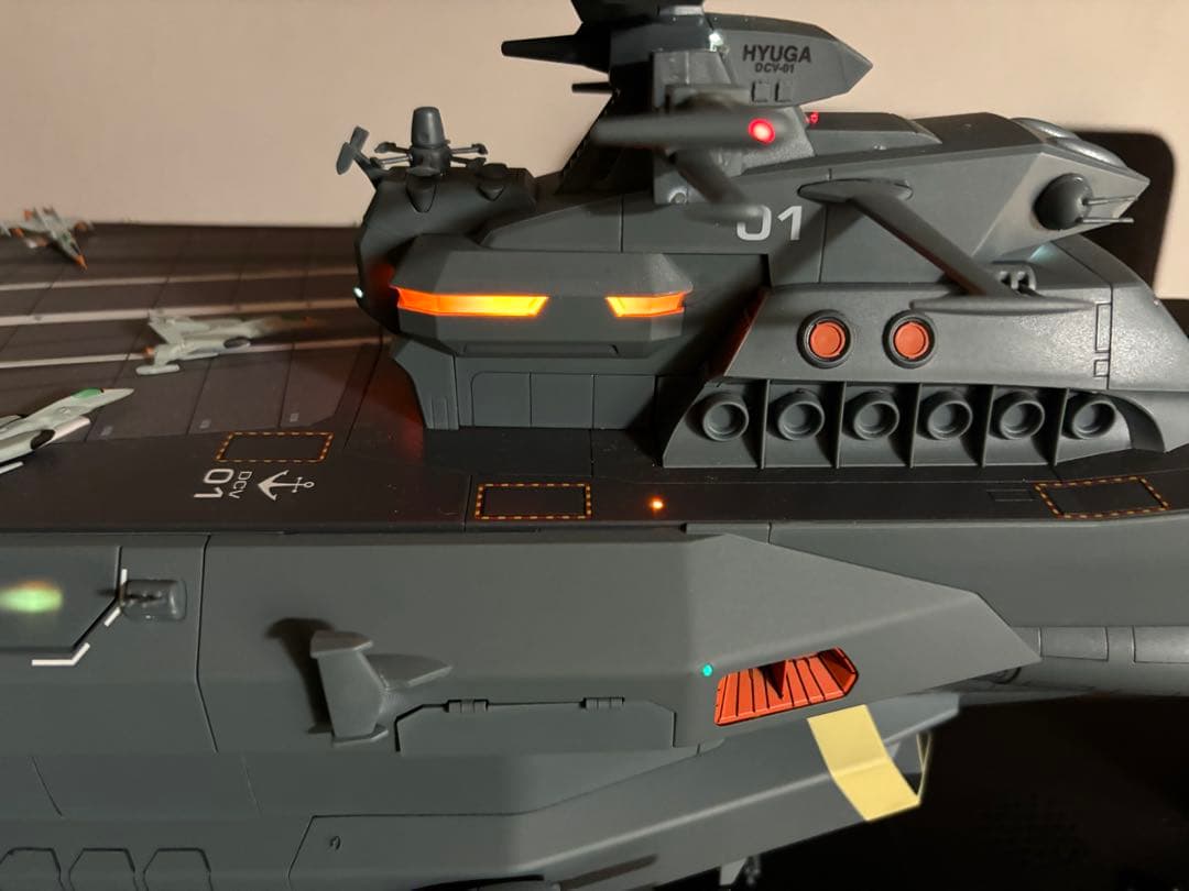 【宇宙戦艦2205】Hachette 1/350 戦闘空母〈日向〉