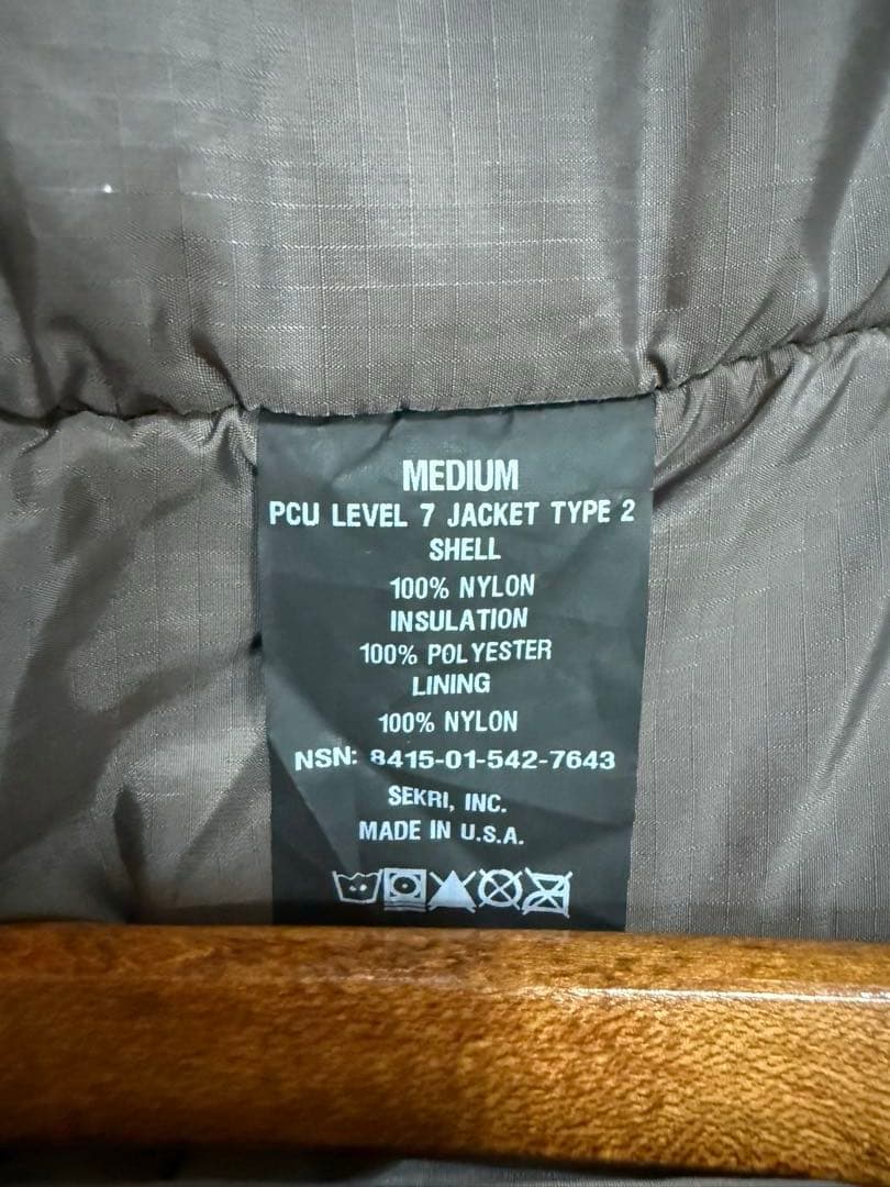 ハッピージャケットPCU LEVEL7 JACKET TYPE 2 size M