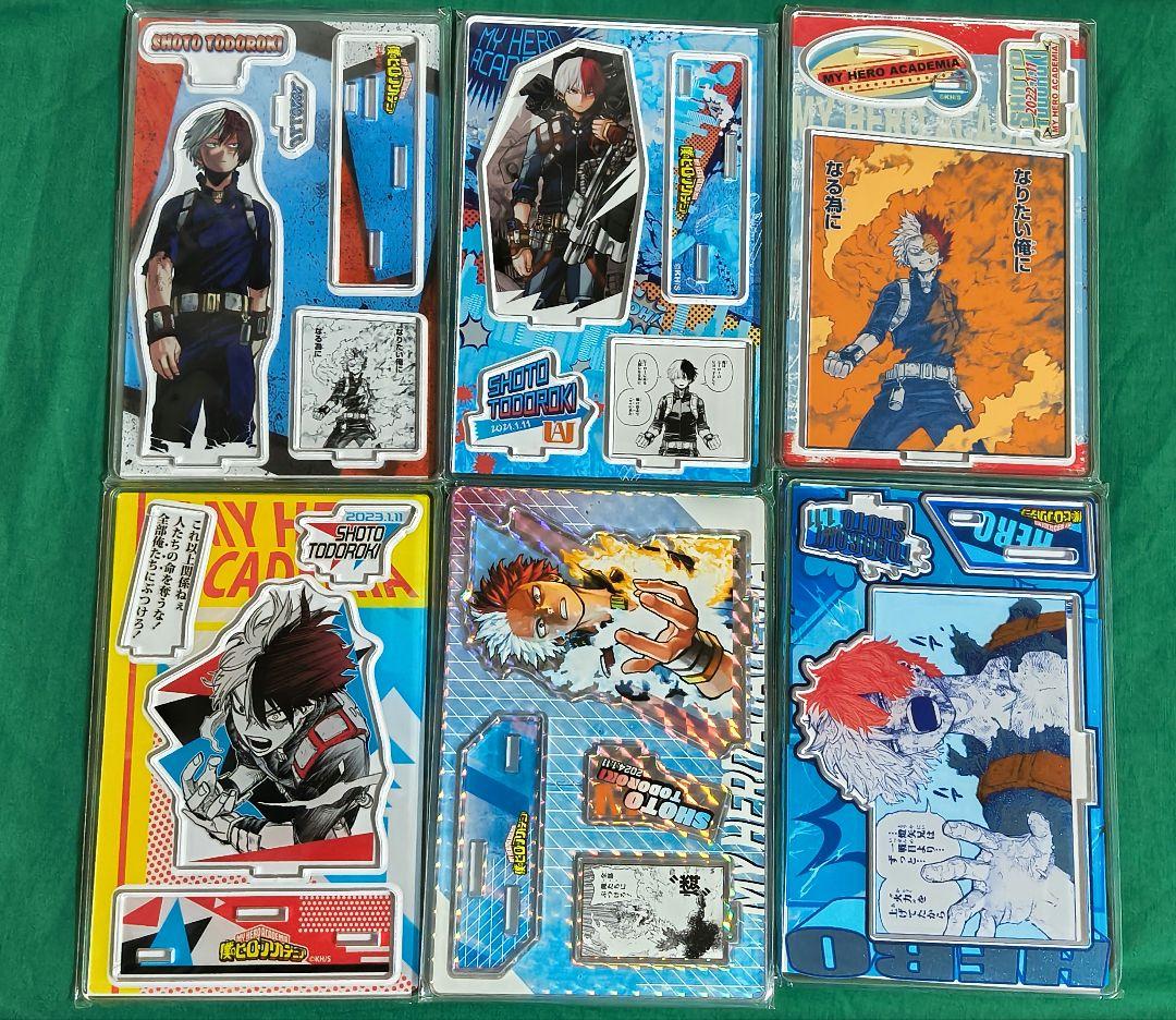 僕のヒーローアカデミア バースデイ缶バッジ 名場面ジオラマフィギュア 轟焦凍