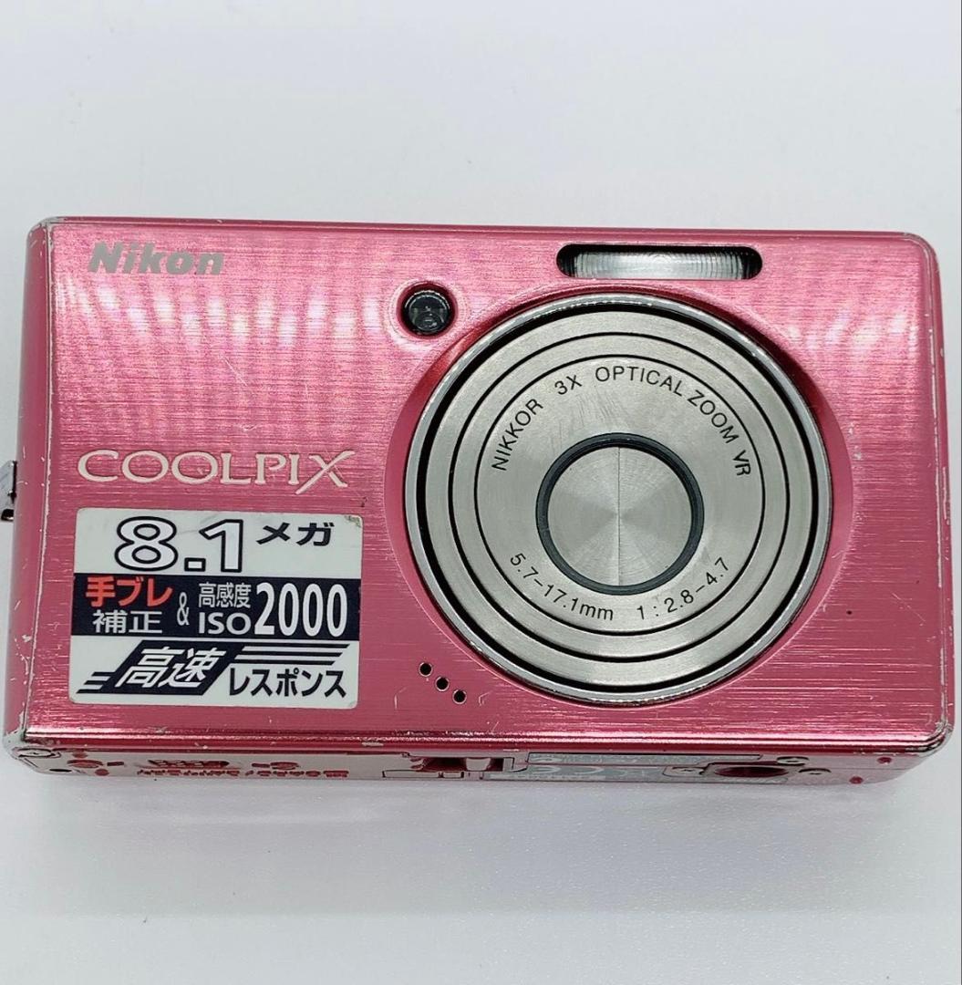 Nikon ニコン COOLPIX S510 デジカメ カメラ ピンク M254
