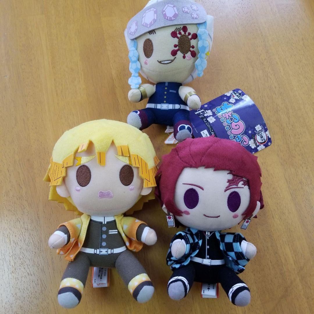 ◆ 鬼滅の刃 ◆ ぬいぐるみ 18品 　　　ぽふっとぬいぐるみ　ちょこのっこ