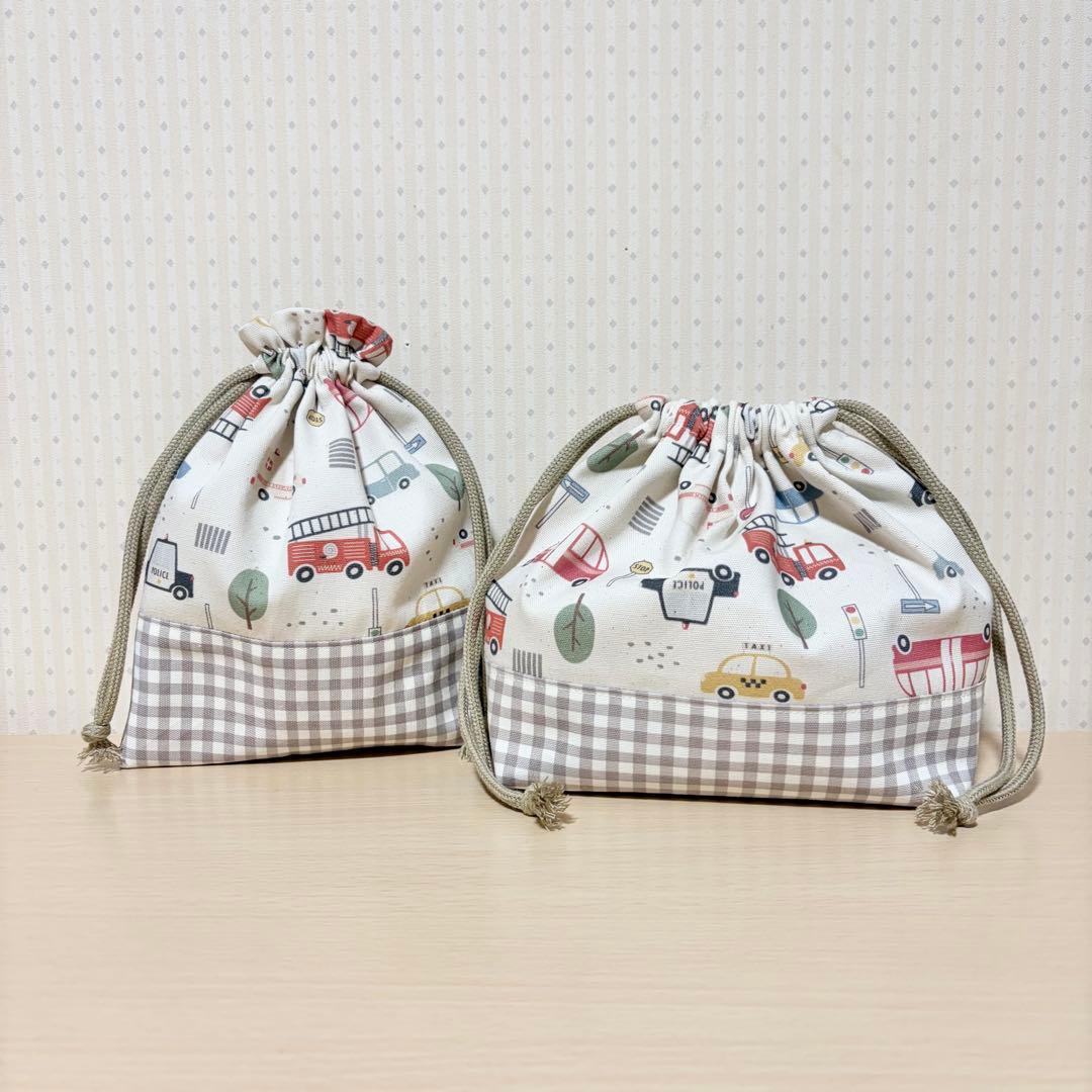 080.＊生茶さん＊入園入学5点セット／裏地付きで丈夫☆