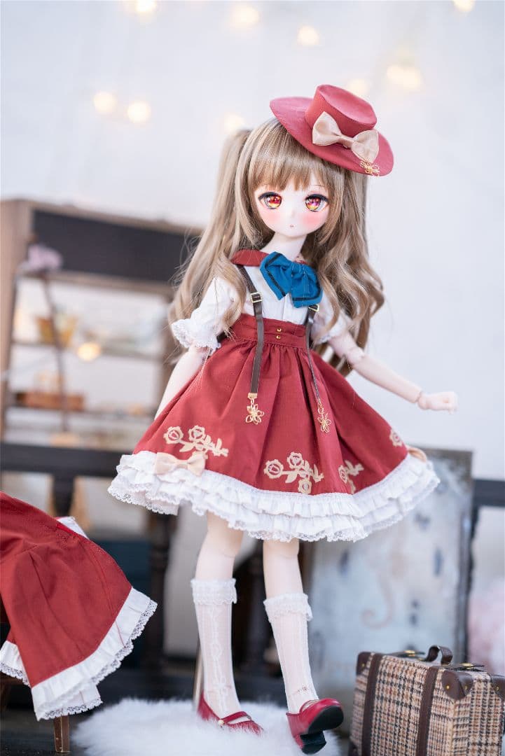 WE112 BJD 1/4 ドール 衣装 ワンピース　洋服　ハンドメイド