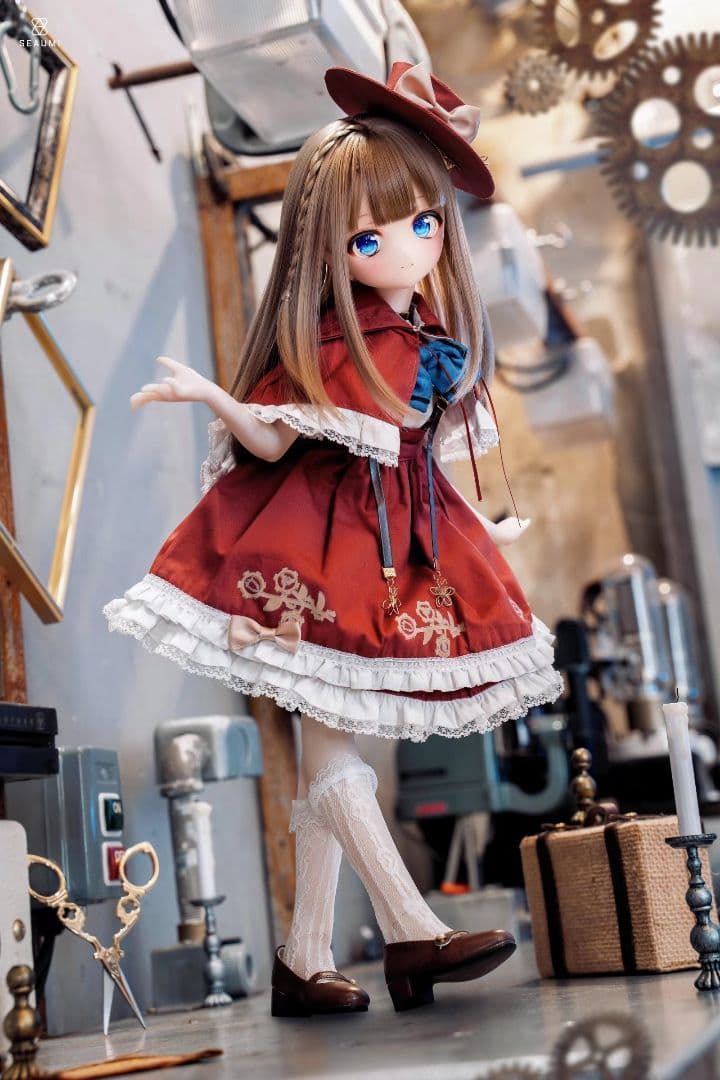 WE112 BJD 1/4 ドール 衣装 ワンピース　洋服　ハンドメイド