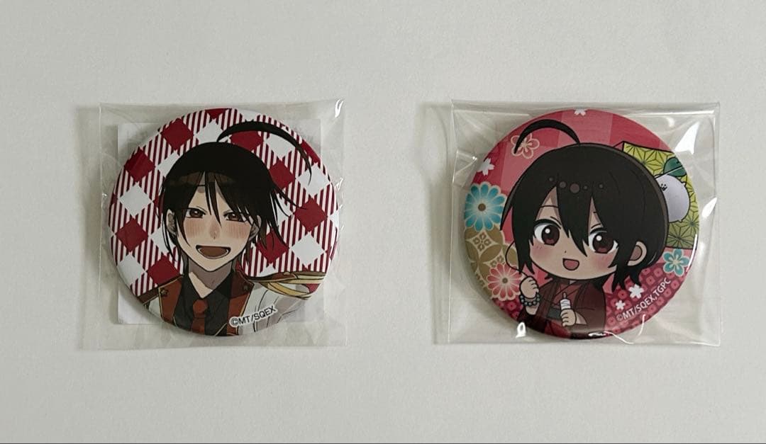 妖はじ くじメイト 缶バッジ 安倍晴明 クリアファイル