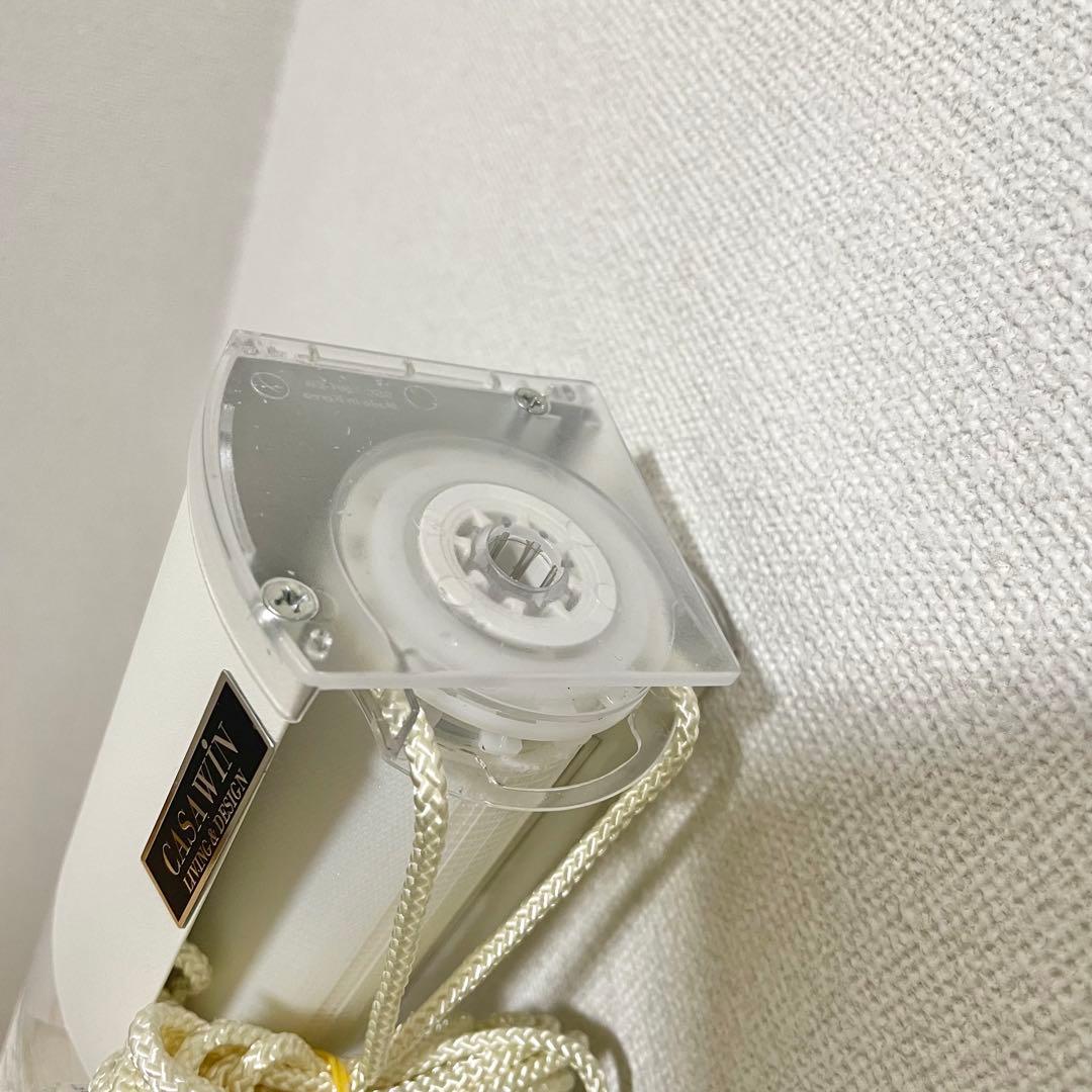 Casawin Blind ロールカーテン ブラインド 白 ホワイト