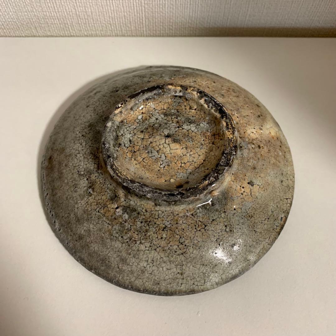 八田亨　白掛４寸皿