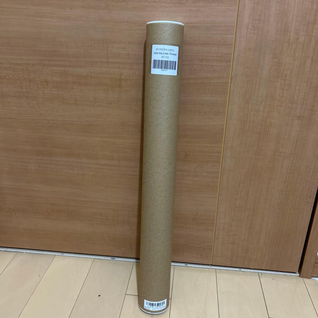 奈良美智　Jolie the Little Thinker B2ポスター