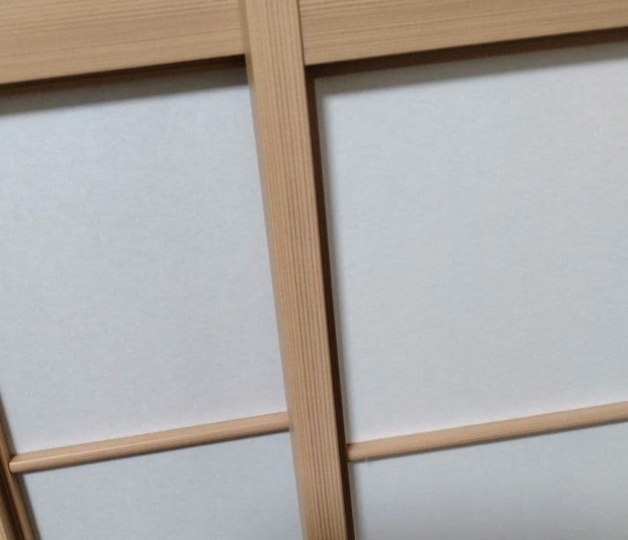 【即発送、送料負担】和紙貼障子1370mm✕870mm✕30mm 　2枚セット