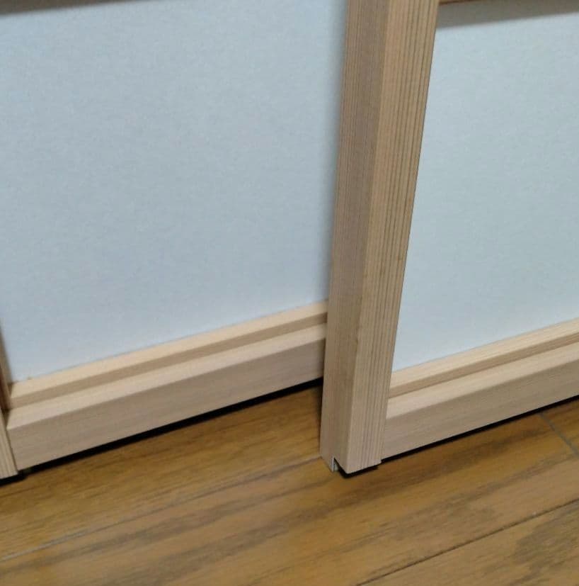 【即発送、送料負担】和紙貼障子1370mm✕870mm✕30mm 　2枚セット